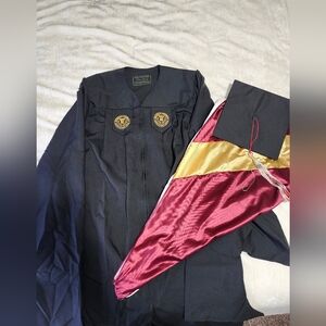 Brandman College Master Degree Graduation Stole,gown,  And Cap